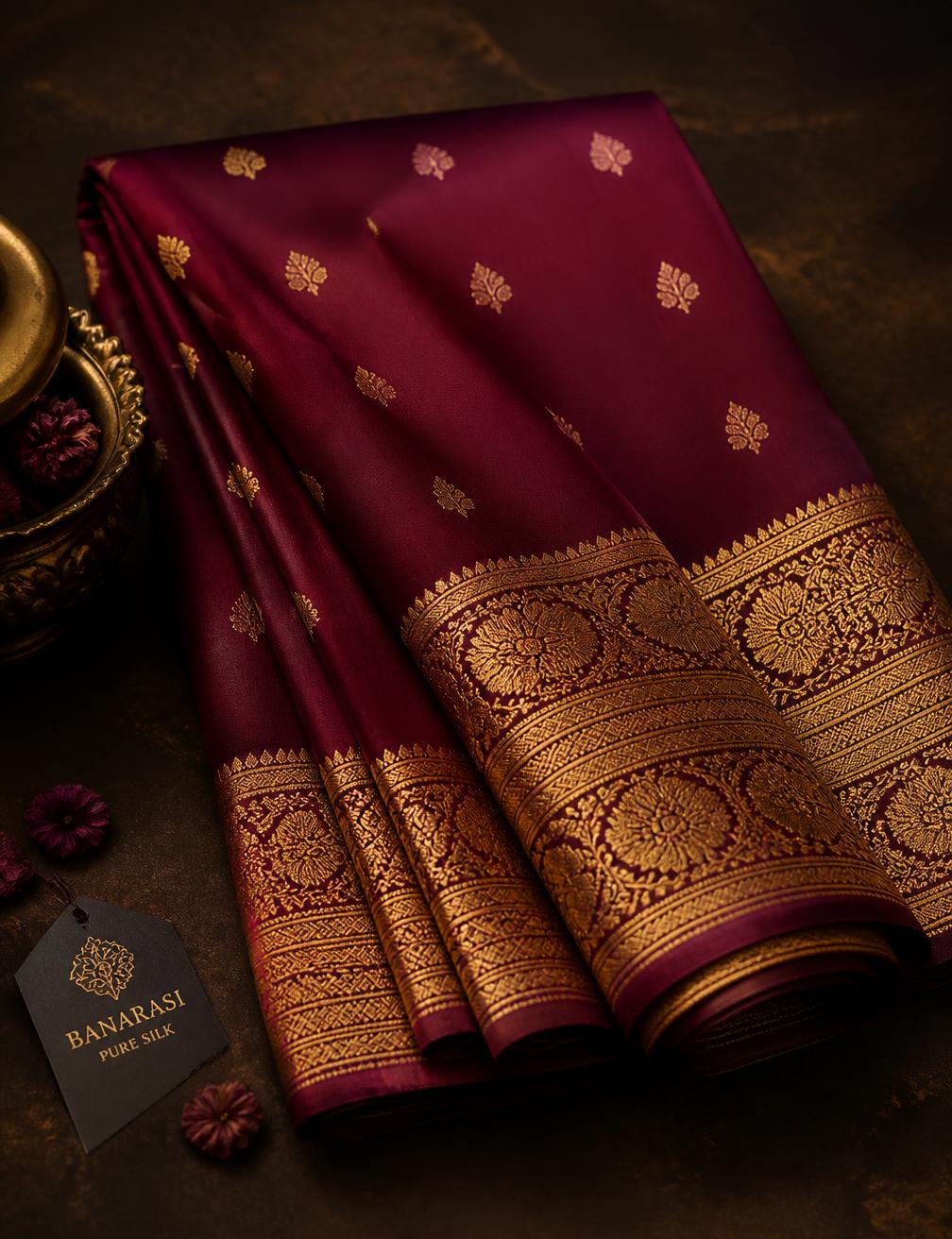 Raktima Banarasi Silk Saree